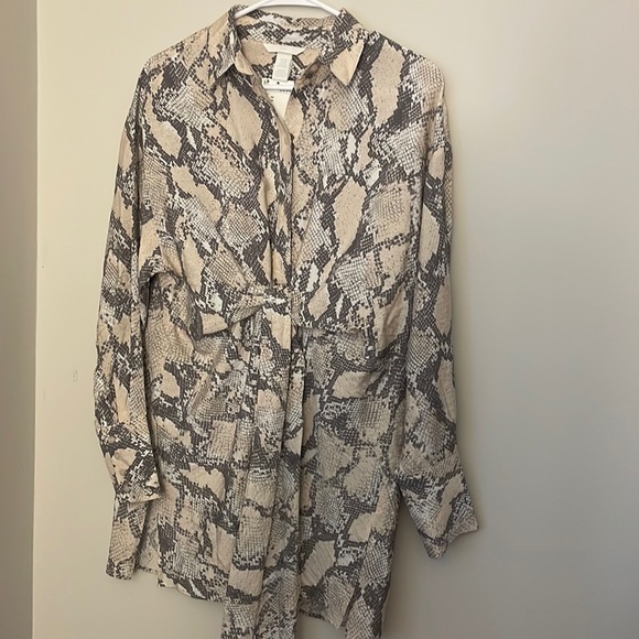 NWT viscose snakeprint dress - Picture 1 of 4